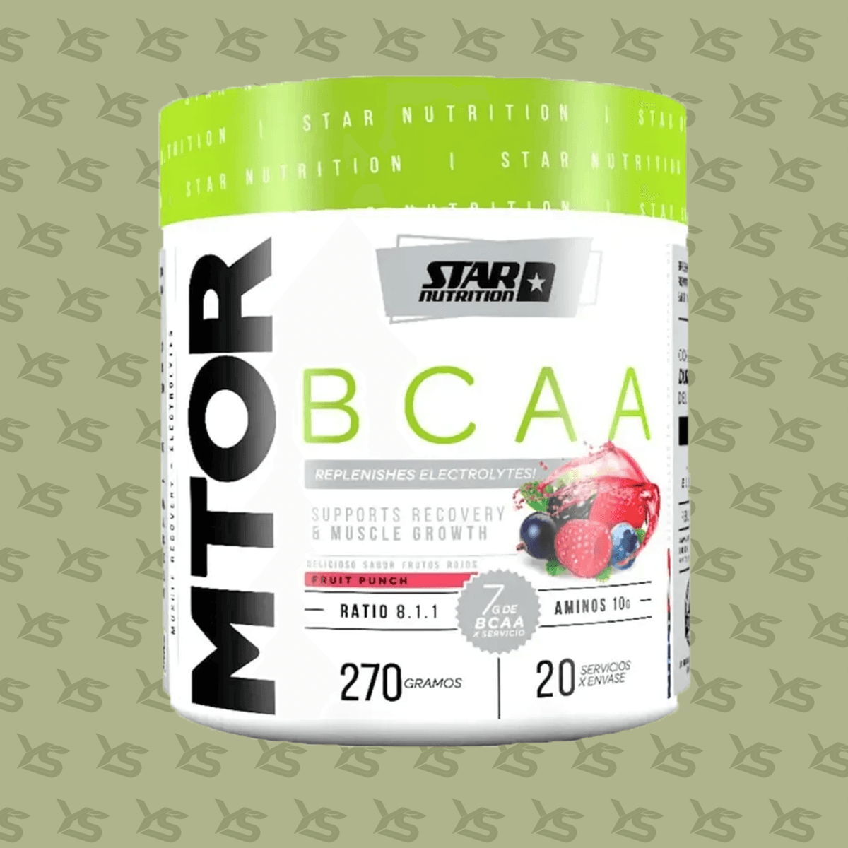 BCAA Mtor Star Nutrition 270g